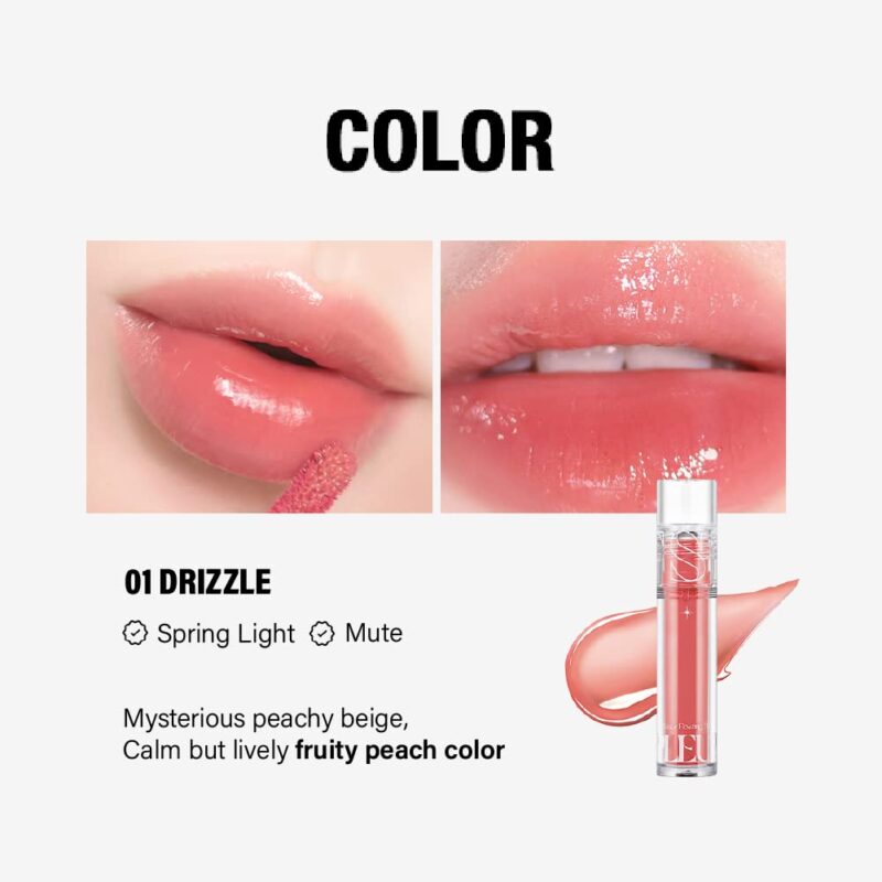 100 Pcs Too Cool For School Pleur Tint Plumping Lip Gloss Watery Long Lasting Hydrate (Drizzle) - Image 2